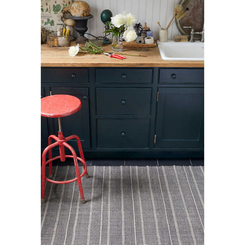 Dash and Albert Rugs Bunny Williams Samson Striped Handmade Flatweave